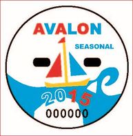 2015 Avalon Beach Tag
